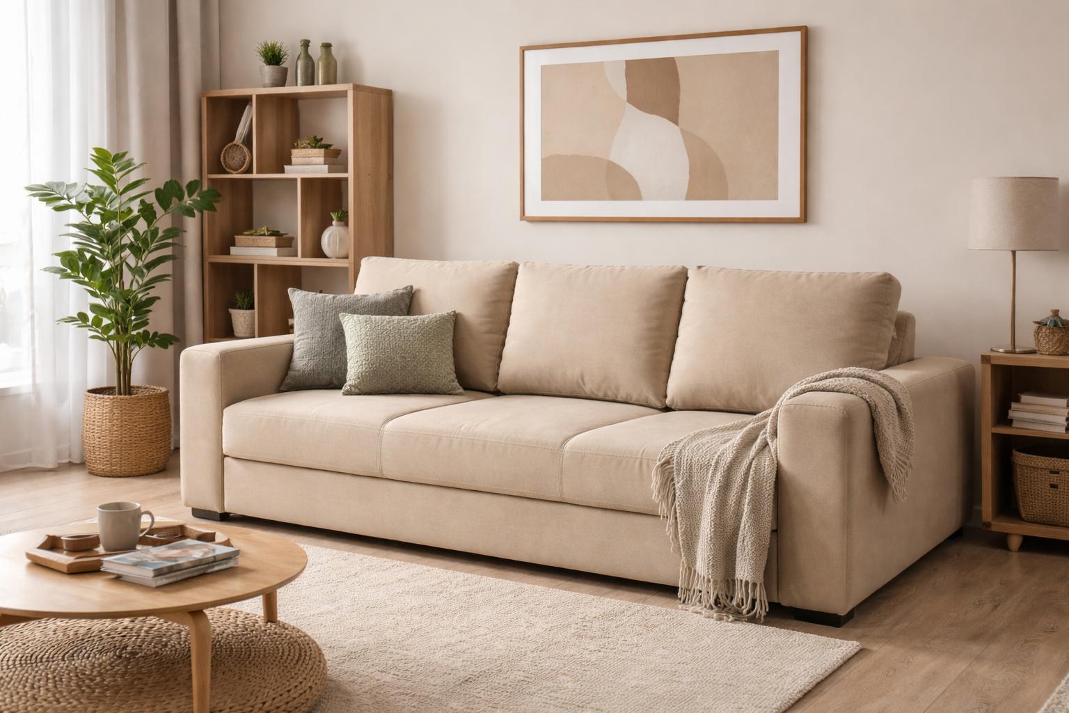 De ce o canapea extensibilă cu 3 locuri este investiția inteligentă pentru apartamente