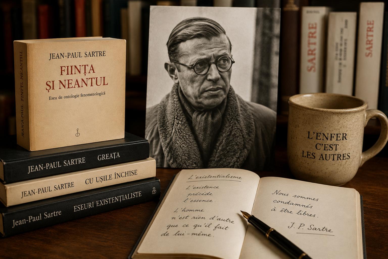 Jean-Paul Sartre: una dintre marile voci ale existențialismului